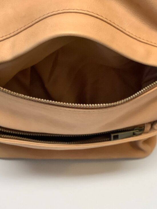 Aspen Tan Leather Backpack